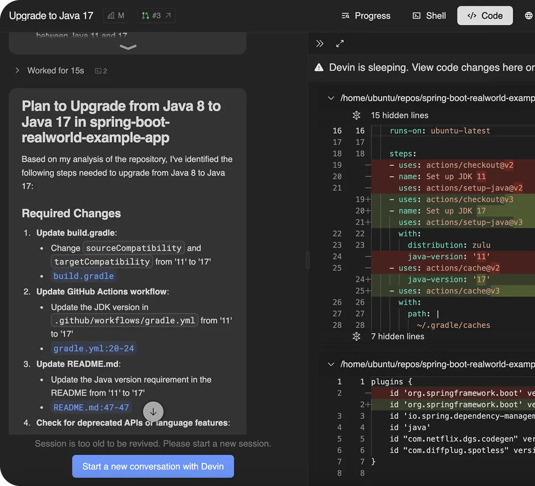 Java Version Upgrades